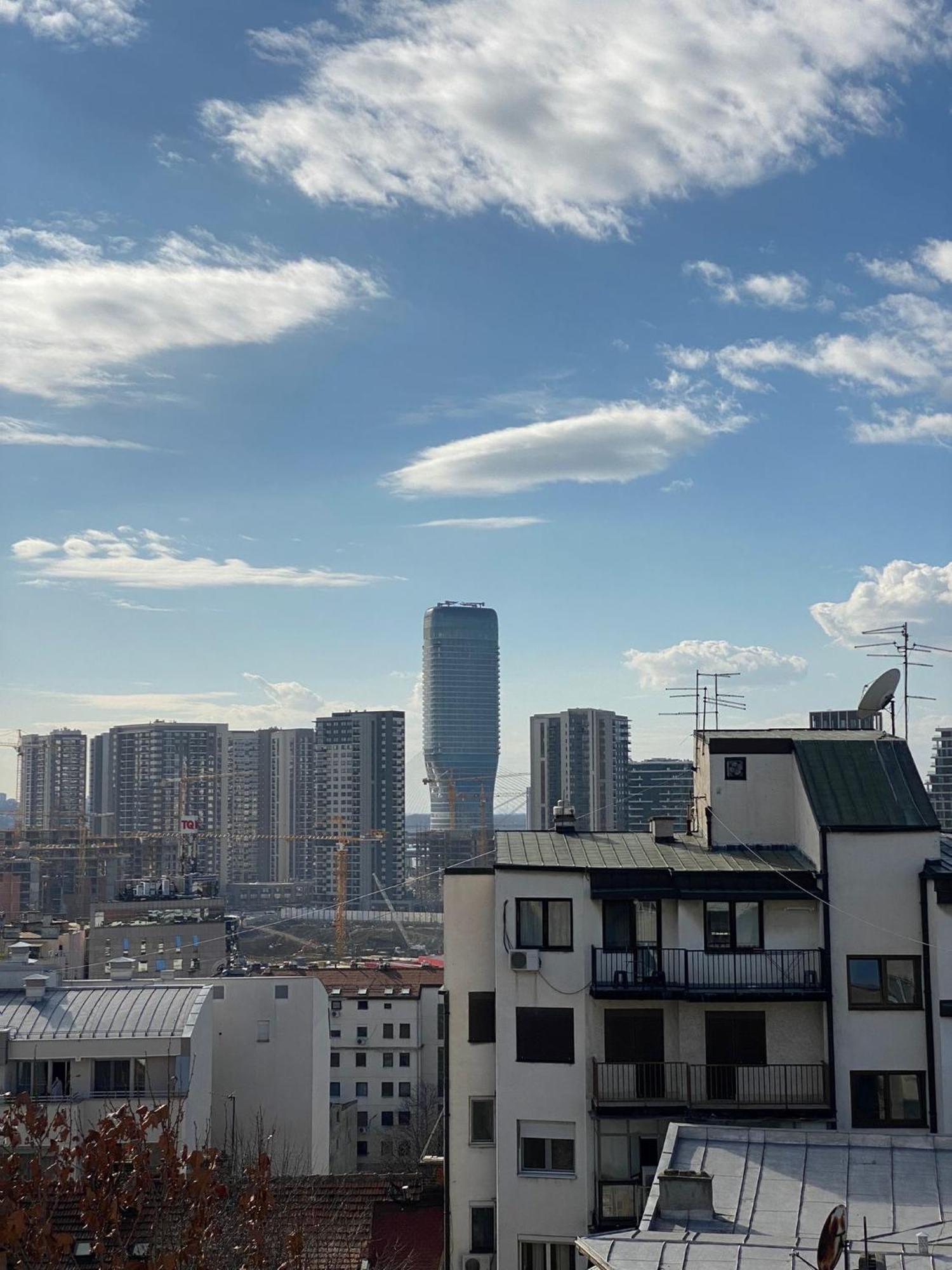 Apartment Wellness Belgrad Exteriör bild