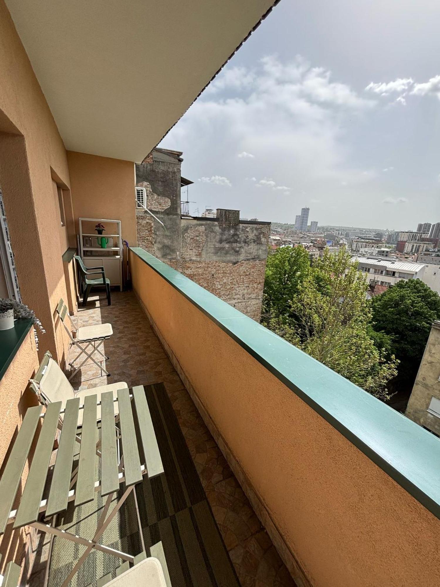 Apartment Wellness Belgrad Exteriör bild